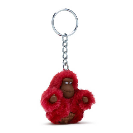 Kipling Sven Extra Small Monkey Keychain Accessoires Rood Roze | België 1229JP